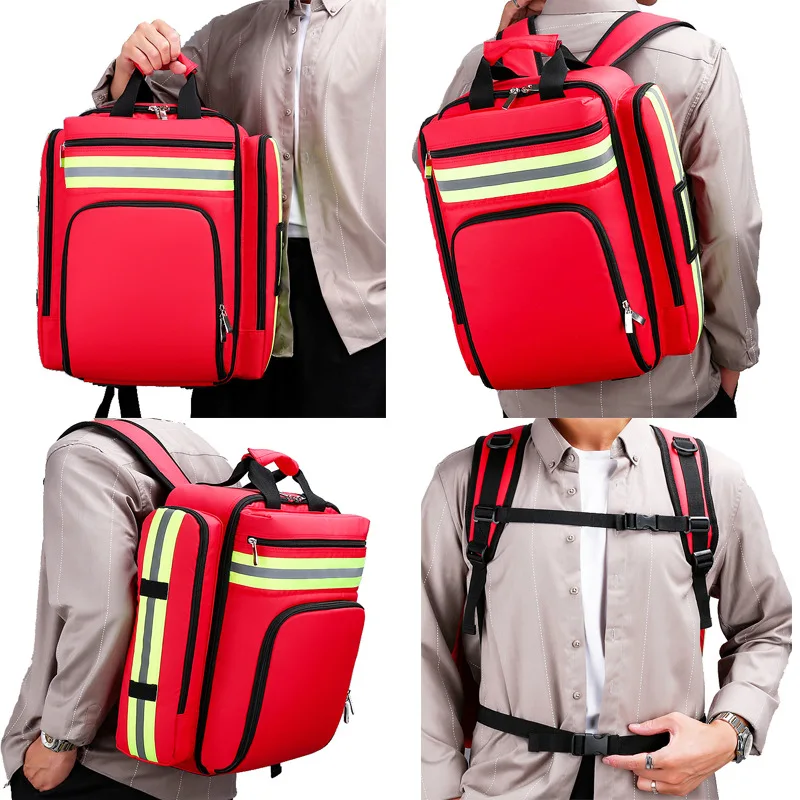 First Aid Bag Kit - Katastrophen hilfe Tasche Erste-Hilfe-Kit Notfall-Rettungs rucksack