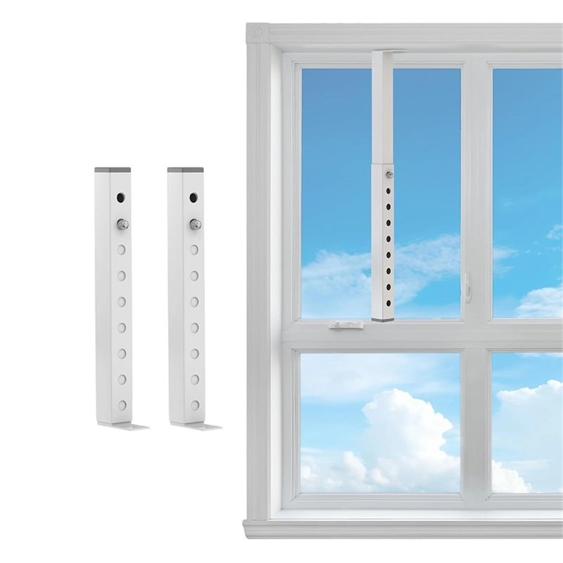 Window Lock Bar - T19C 2 Stück verstellbare Fensterriegel, Fenstersicherheitsriegel