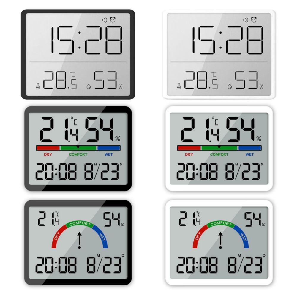 Pool Alarm Float - Magnetische Hängeuhr mit Großem LCD-Bildschirm, Ultradünnes
