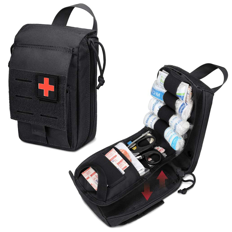First Aid Bag Kit - Taktische Molle Erste-Hilfe-Kit medizinische Tasche Notfall