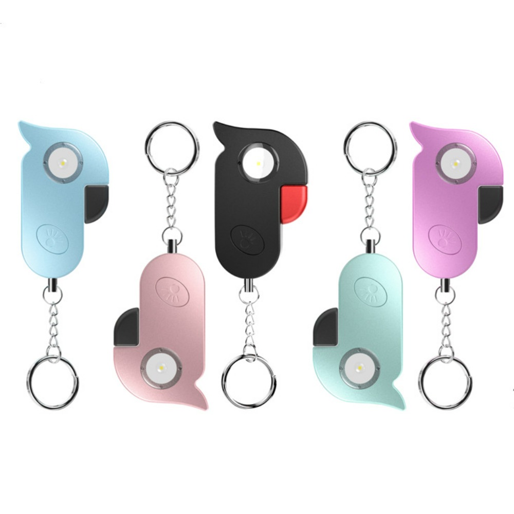 Personal Alarm Keychain - Vogelförmiger Anti-Wolf-Alarm-Schlüsselanhänger, tragbar, persönliche Notfallsirene, grenzüberschreitend,
