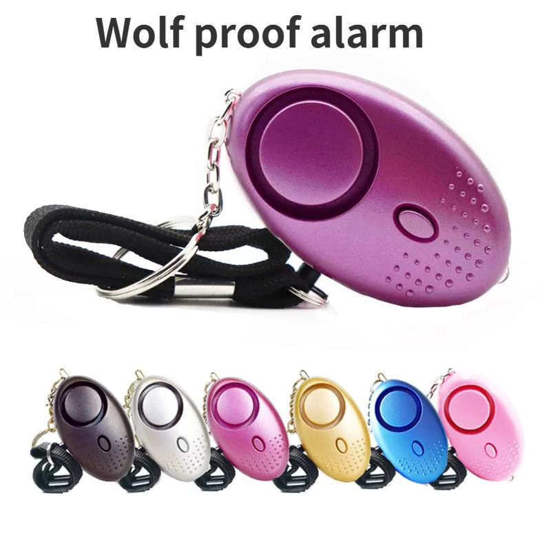 Personal Alarm Keychain - 130dB Anti-Wolf Mädchen Kinder Frauen Selbstverteidigungsalarm