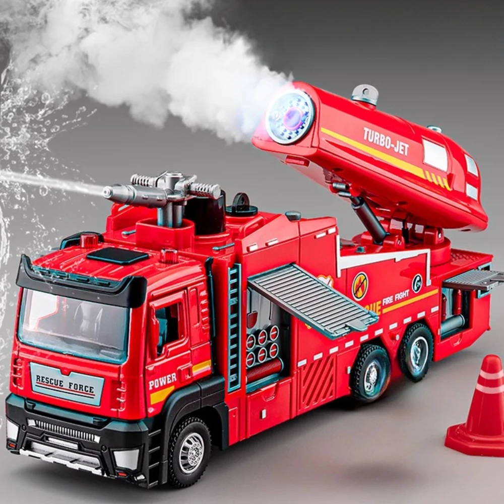 Fire Escape Ladder - Maßstab 1:32 Wasserspray Feuerwehrauto Modell Leiter
