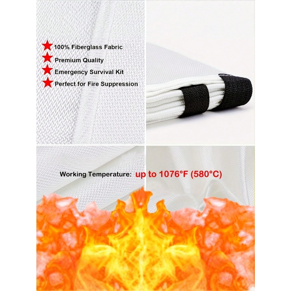 Feuerlöschdecke, 99,37 x 39,37 – Fire Blanket Kitchen Bewertung und Preis