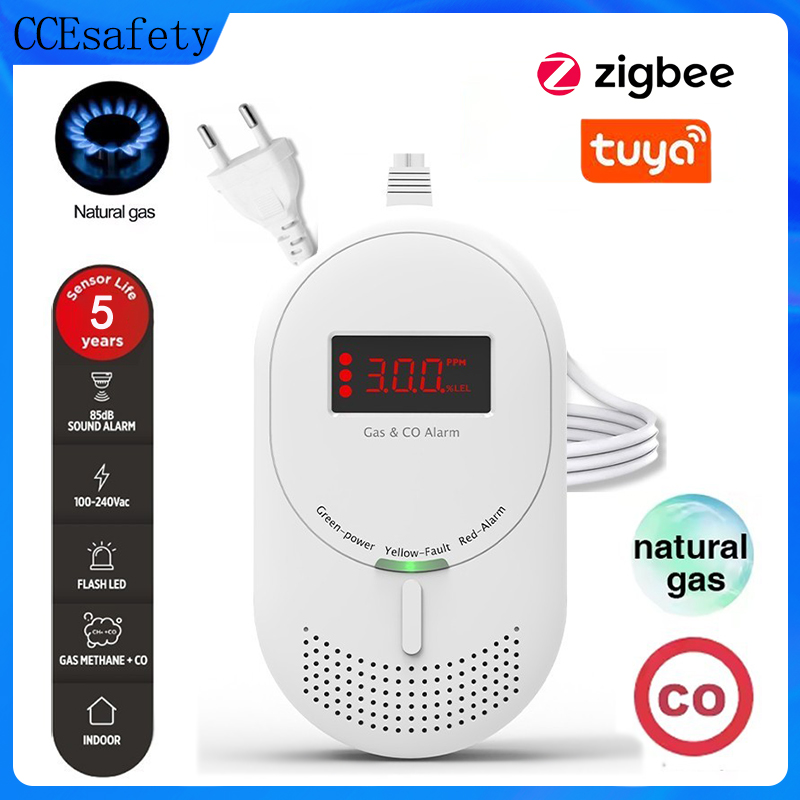 CCEsafety Zigbee Tuya Gas- und – Co Detector Plug Bewertung und Preis