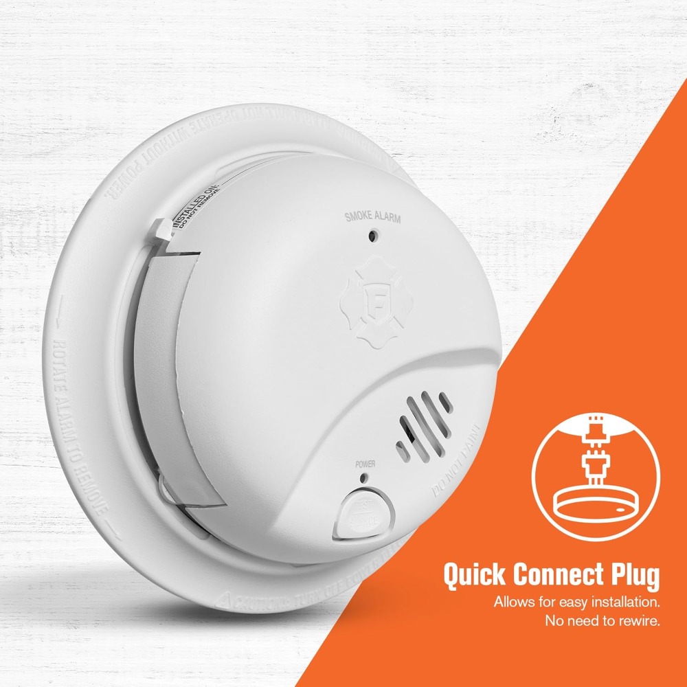 US-Versand: Festverdrahteter,  – Smoke Detector Interconnected Bewertung und Preis