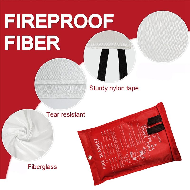 Aktionsangebot: 2 Stück Notfal – Fire Blanket Kitchen Bewertung und Preis
