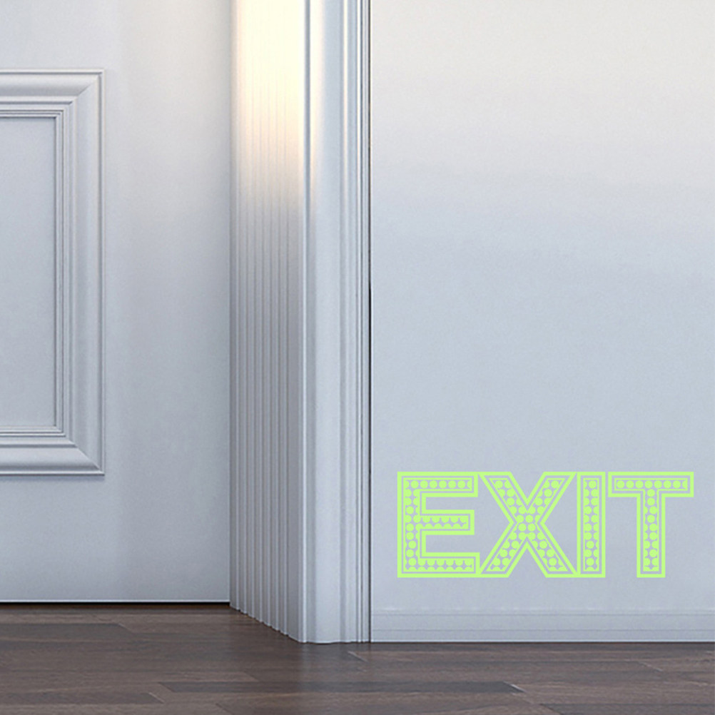 3 Stück Nachtleuchtende Notaus – Emergency Exit Sign Bewertung und Preis