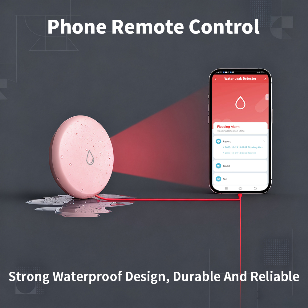Zigbee Leckagesensor LED-Einbr – Water Alarm Sensor Bewertung und Preis
