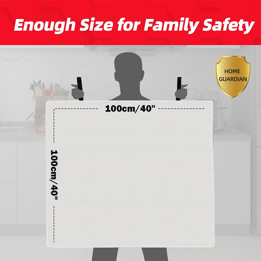 Feuerlöschdecke, 2 Stück, 2 x  – Fire Blanket Kitchen Bewertung und Preis