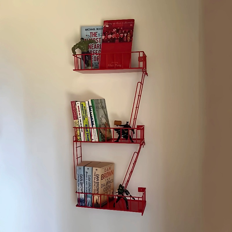 Feuerleiter-Wandregal, 3-stufi – Fire Escape Ladder Bewertung und Preis