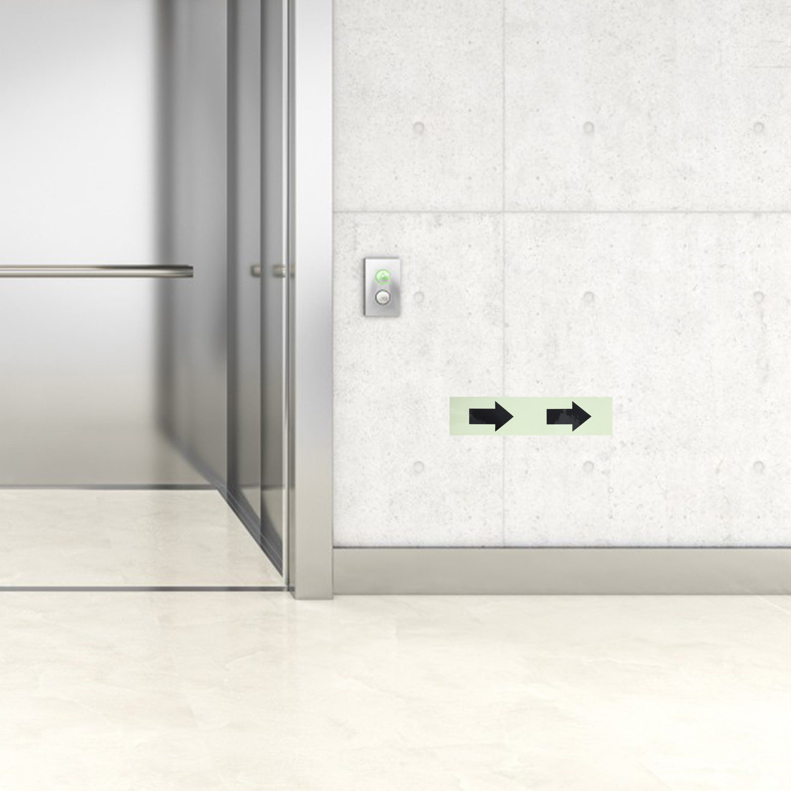 1 Rolle im Dunkeln leuchtendes – Emergency Exit Sign Bewertung und Preis