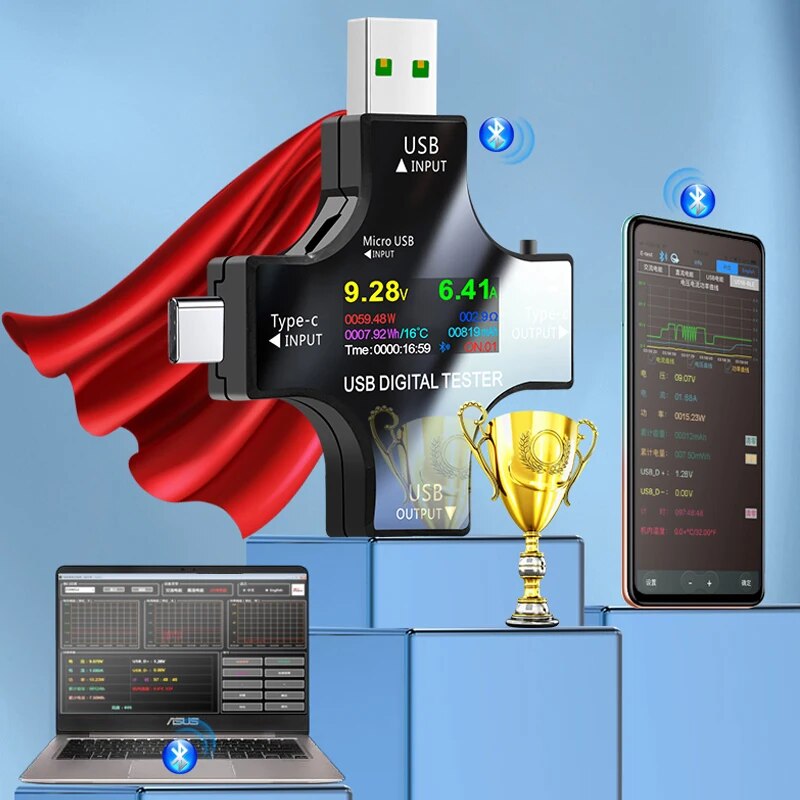 USB-Tester DC Typ-C PD Digital – Co Detector Plug Bewertung und Preis