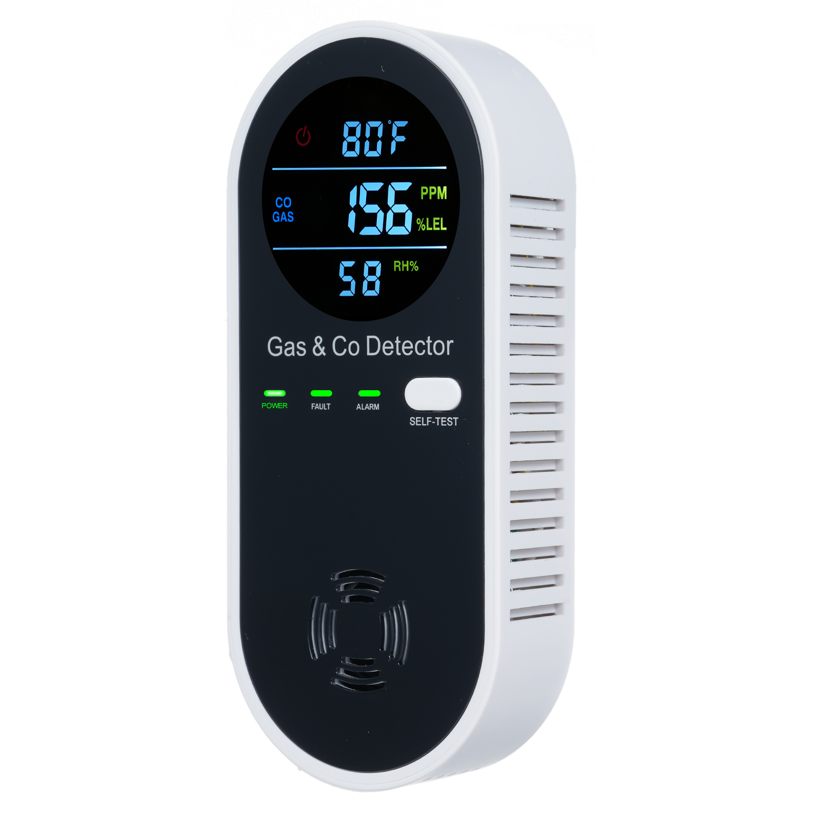 4-in-1-CO-Monitoralarm mit LCD – Co Detector Plug Bewertung und Preis