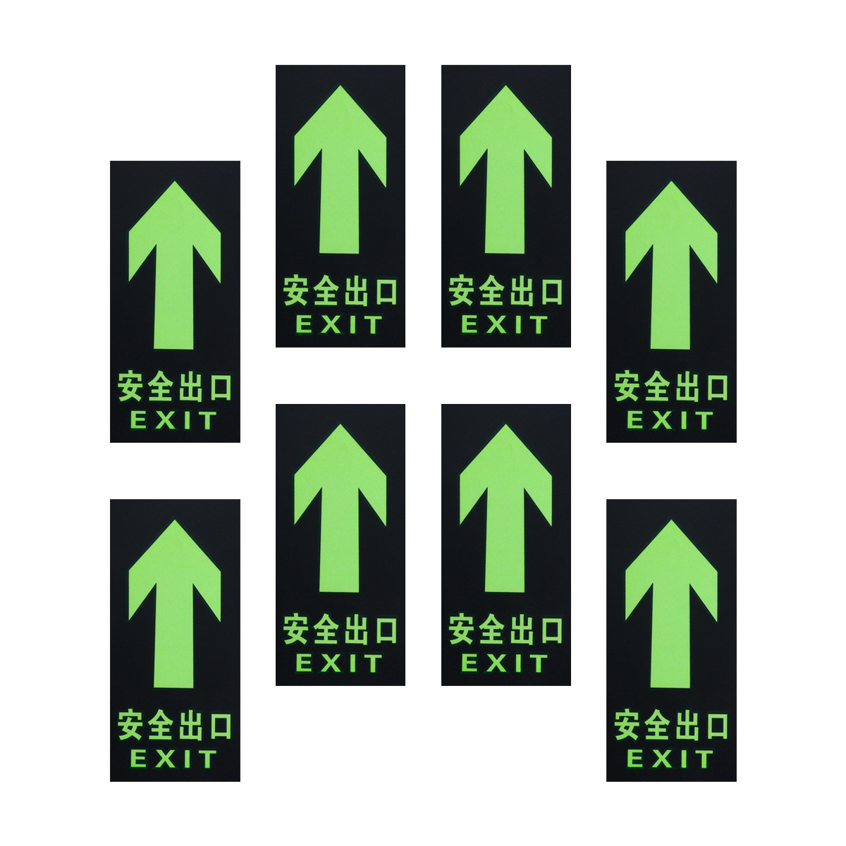 8 Stück Sicherheits-Ausgangssc – Emergency Exit Sign Bewertung und Preis