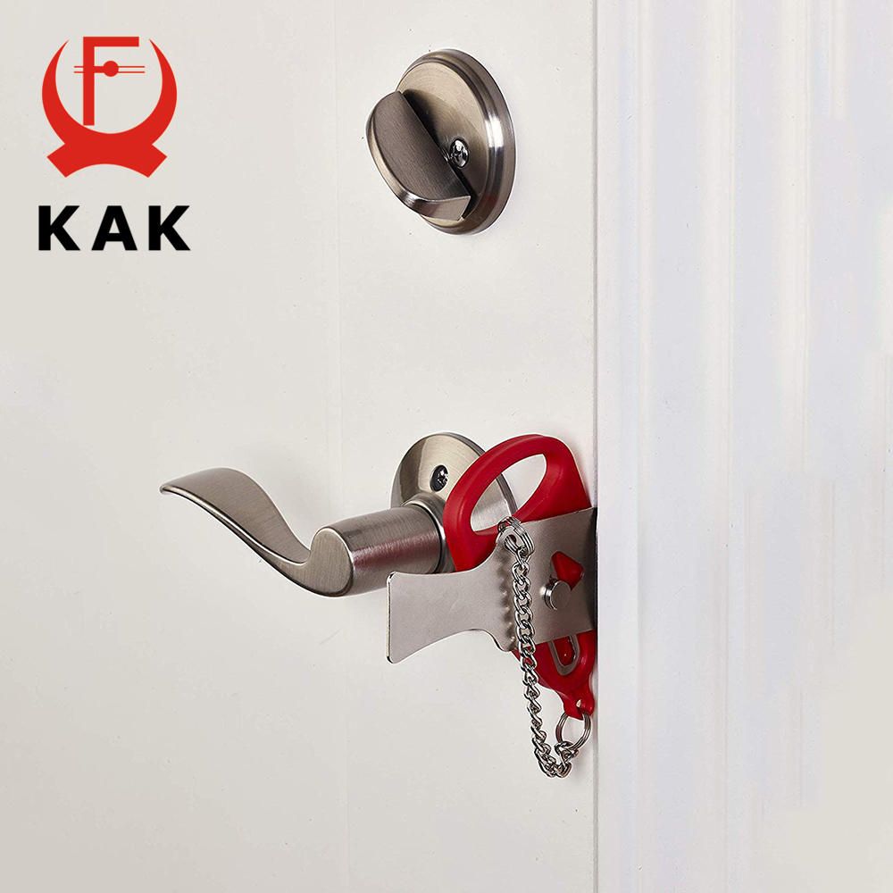 KAK Tragbares Türschloss, schl – Security Chain Door Bewertung und Preis