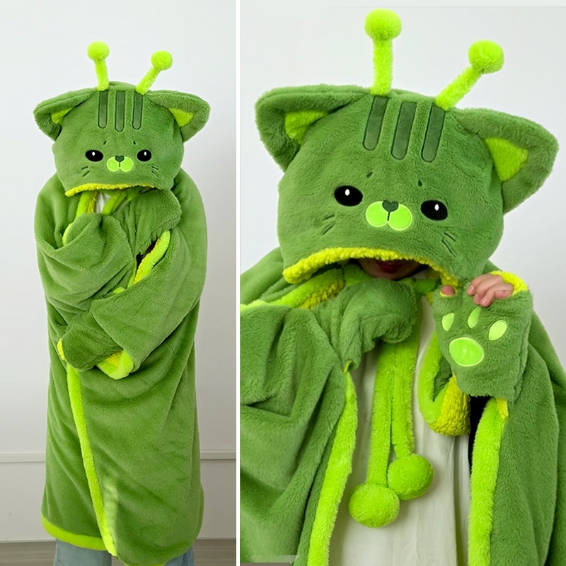 Cartoon Niedliche Alien-Katze  – Fire Blanket Kitchen Bewertung und Preis
