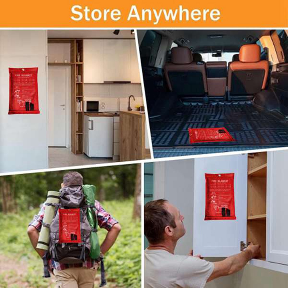 AED2-Notfall-Feuerlöschdecke,  – Fire Blanket Kitchen Bewertung und Preis