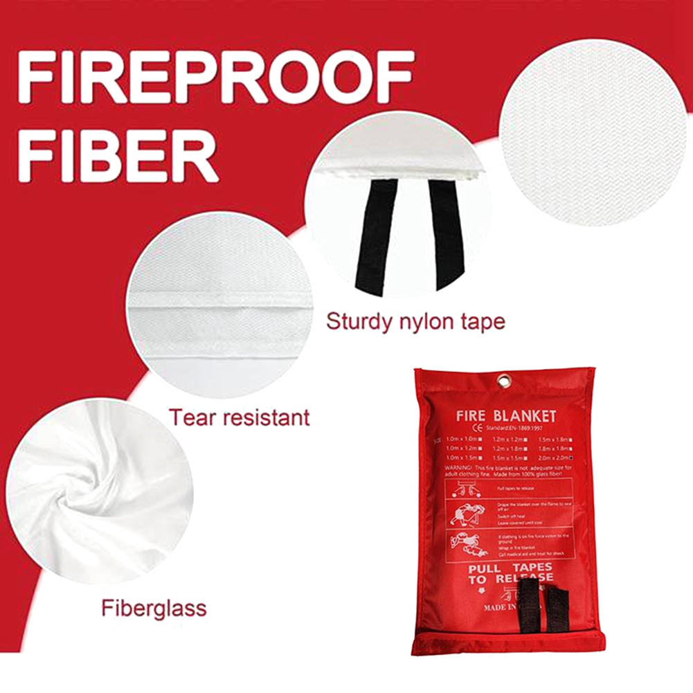 AED2-Notfall-Feuerlöschdecke,  – Fire Blanket Kitchen Bewertung und Preis