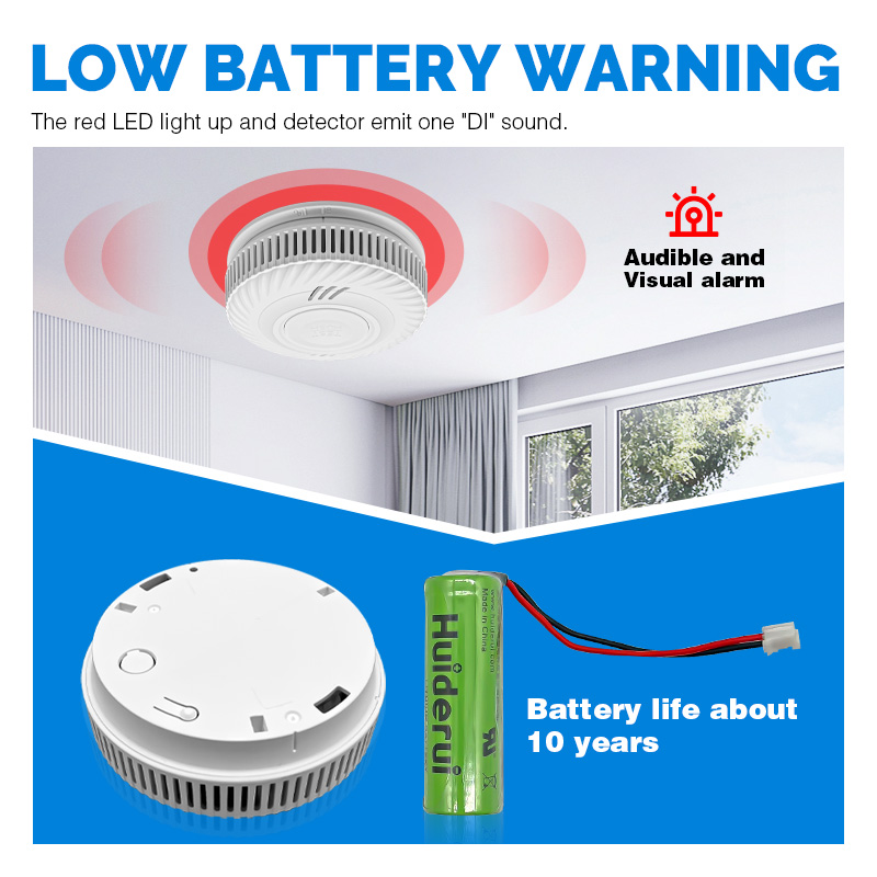 Batteriebetriebener Hotel-Smar – Smoke Detector Interconnected Bewertung und Preis