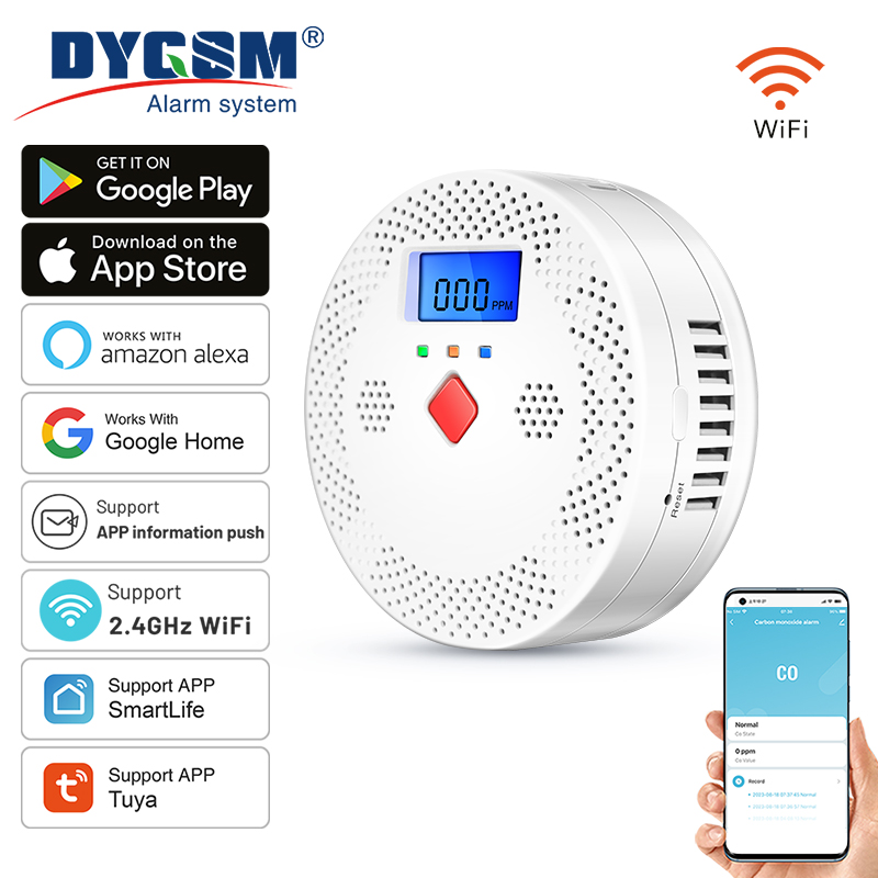 Tuya WiFi Smart Kohlenmonoxid- – Co Detector Plug Bewertung und Preis