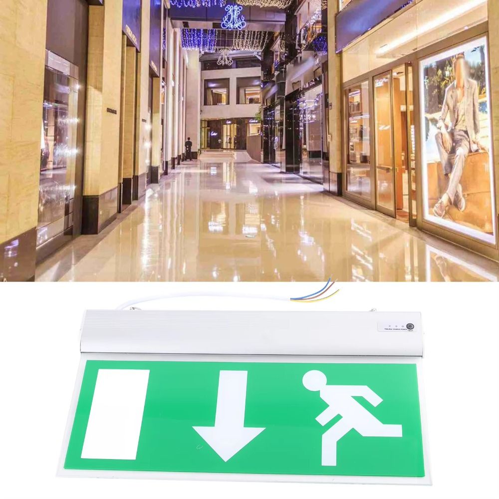 110-240V Kommerzielle LED-Notf – Emergency Exit Sign Bewertung und Preis