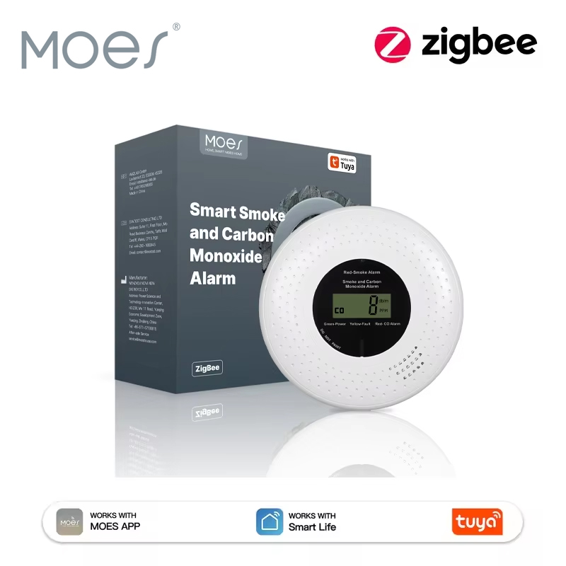 MOES Tuya ZigBee Rauch- und Ko – Co Detector Plug Bewertung und Preis